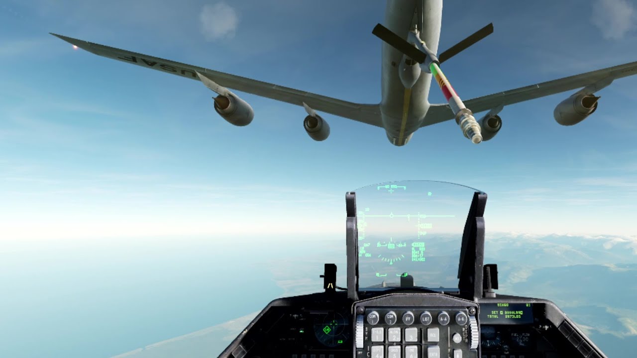 DCS F-16C: AAR / Air to Air Refuel | HP Reverb G2