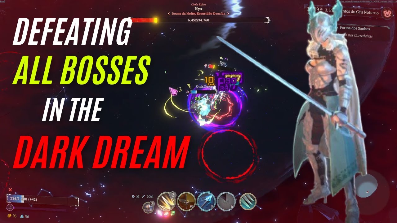 Defeating all Bosses with MIST in Dark Dream Mode l SHAPE OF DREAMS PROLOGUE l PT - BR
