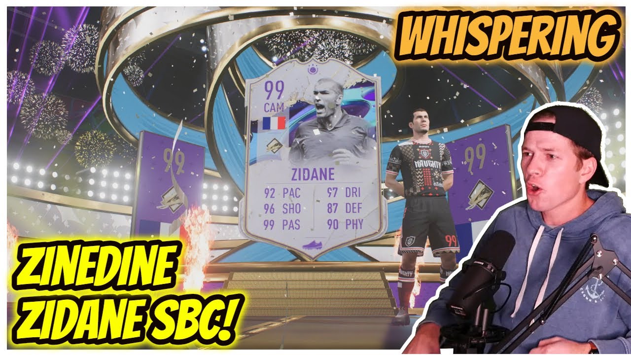 FIFA 23 ASMR | 99 Zinedine Zidane SBC 👀 - Whispering