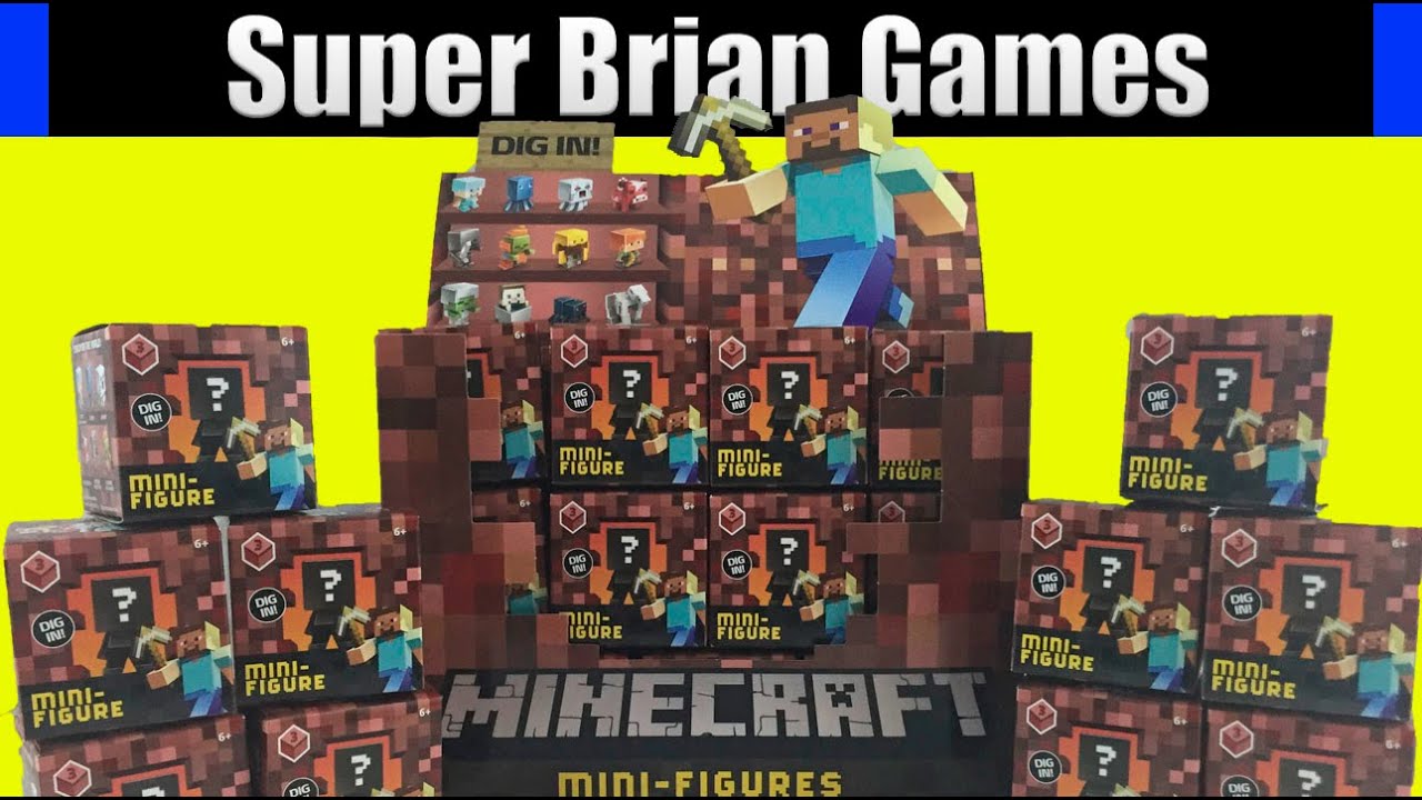 Minecraft Minifigures Series 3 Netherrack With Codes Unboxing