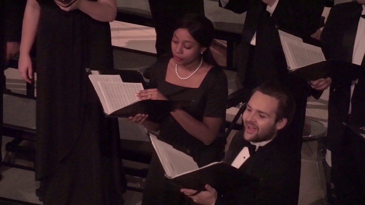 U-M Chamber Choir performs We are the Music Makers by Eric Nelson