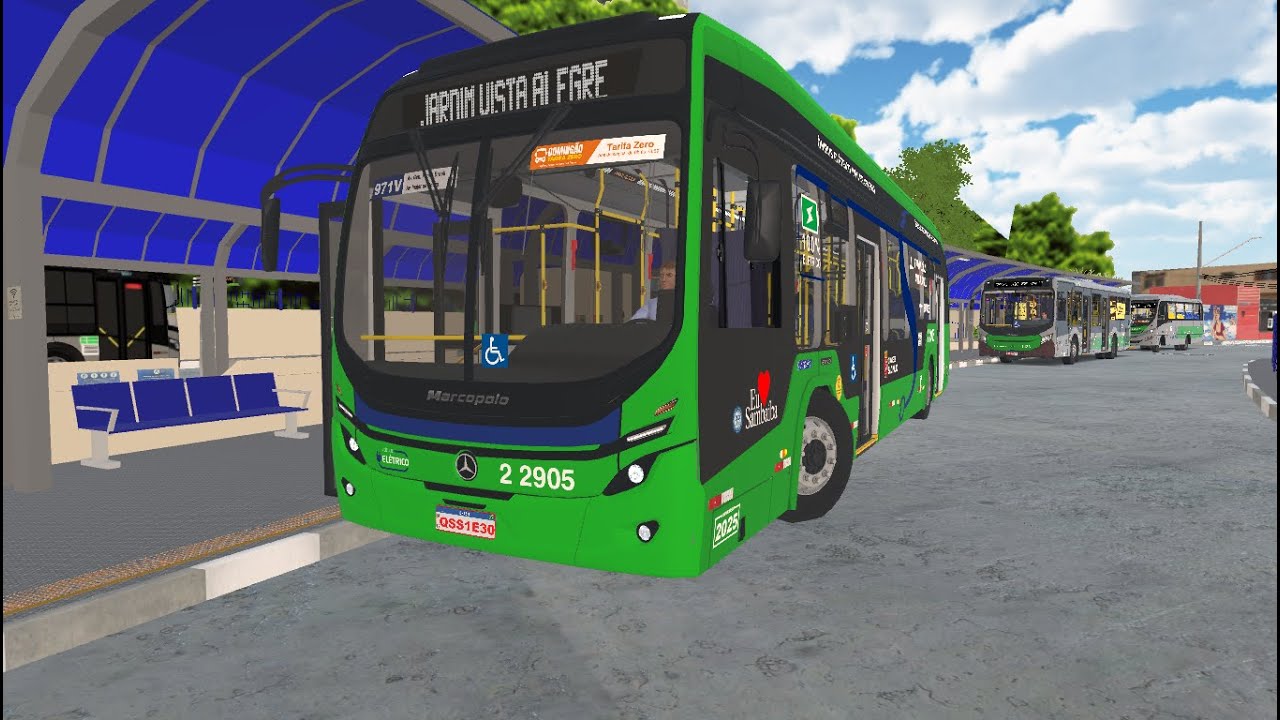 Proton bus  Marcopolo Attivi MB eO500U 