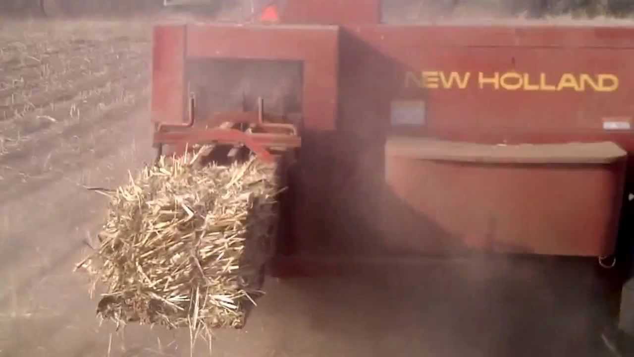 EMPACADORA NEW HOLLAND 570 DE HILO IDEAL PARA AVENA, SORGO Y RASTROJOOOO