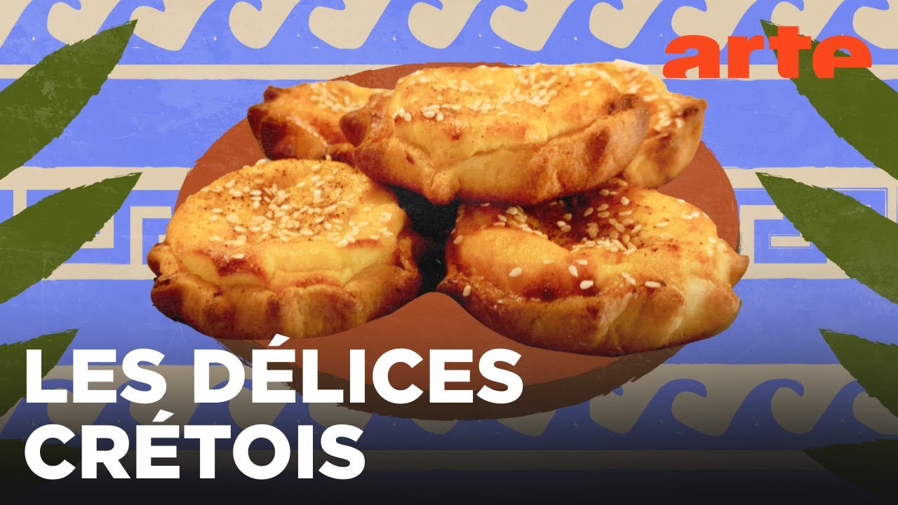 Crète : les kalitsounia | Voyage en cuisine | ARTE Évasion