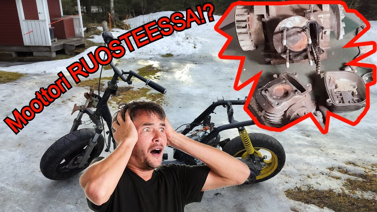 Saadaanko 150cc Skootteri Käyntiin?