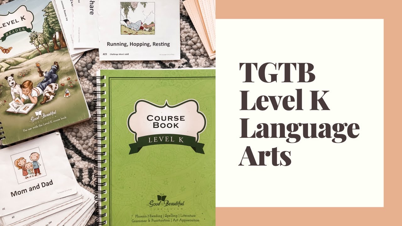 Kindergarten Curriculum Review - TGTB Language Arts