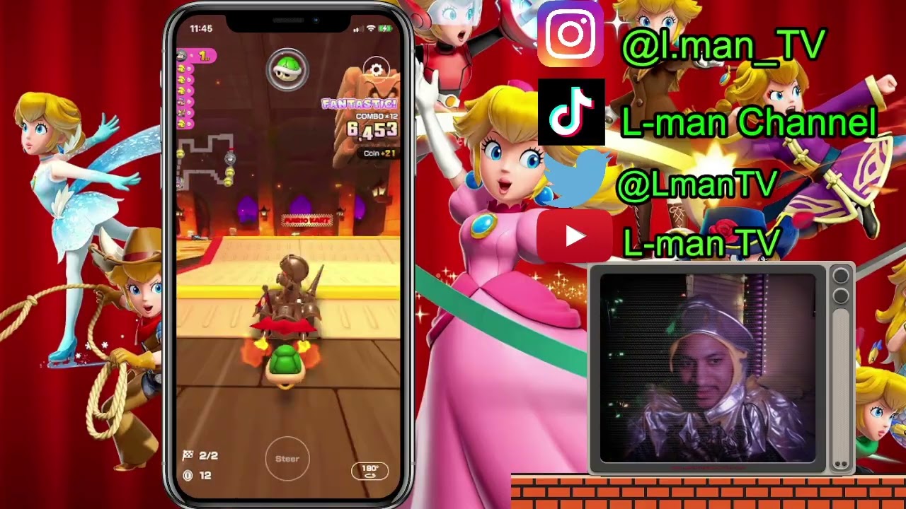 Mario Kart Tour - Peach VS Bowser Tour (2025)