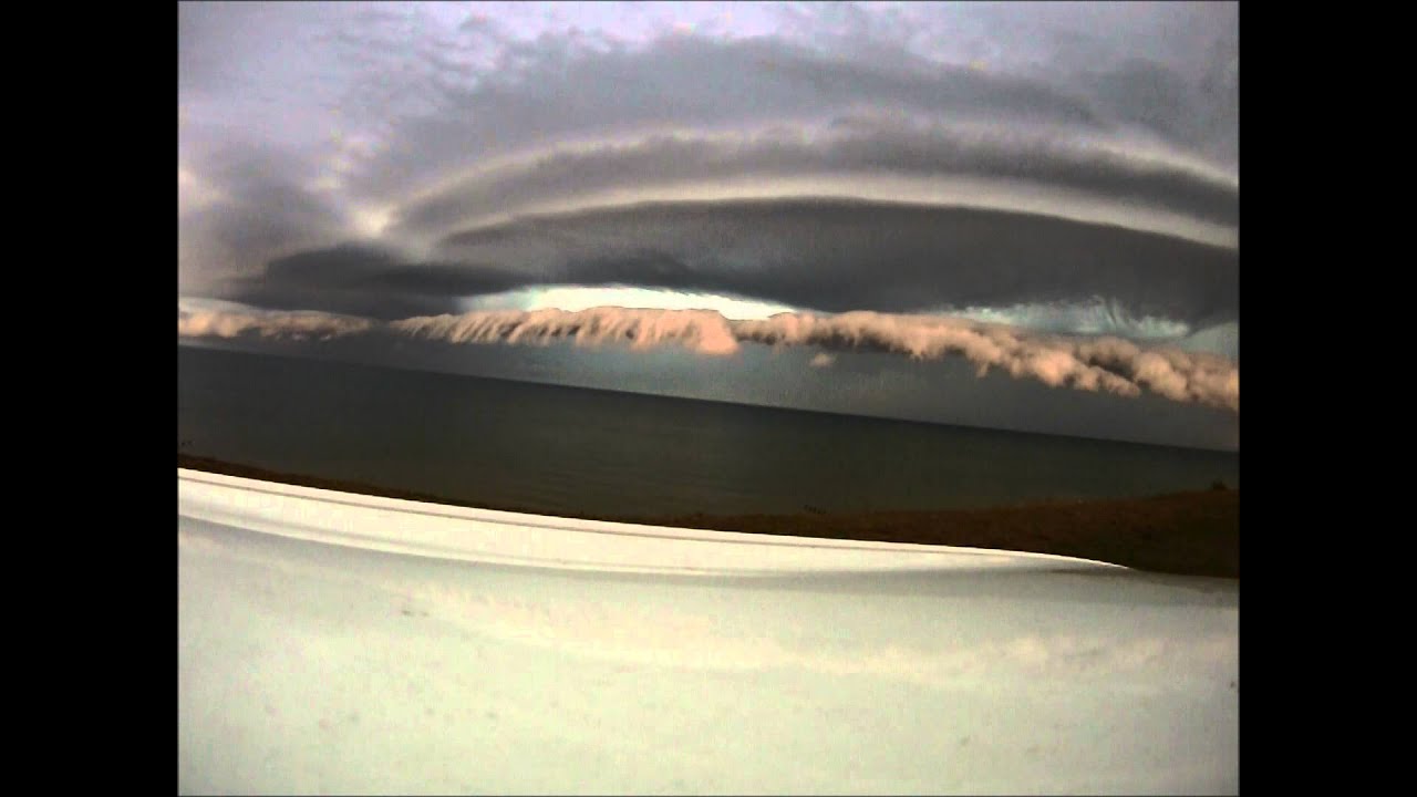 Time Lapse of developing storm over Bexhill, East Sussex