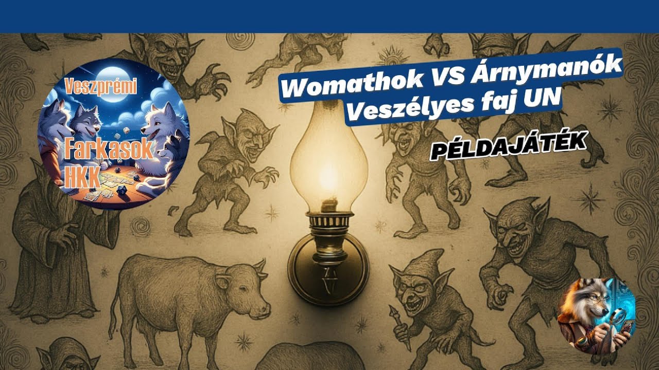 womathVSárnymanók veszélyes faj HKK példajáték