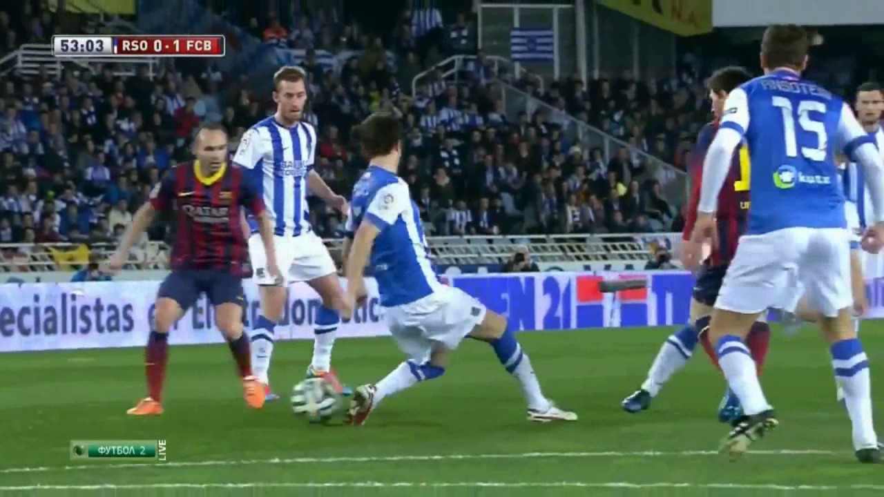 Messi vs Real socieded 2013-14 (away)