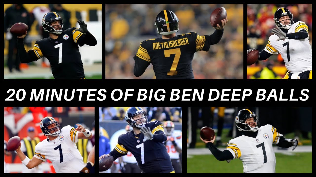 20 Minutes of Ben Roethlisberger Deep Balls