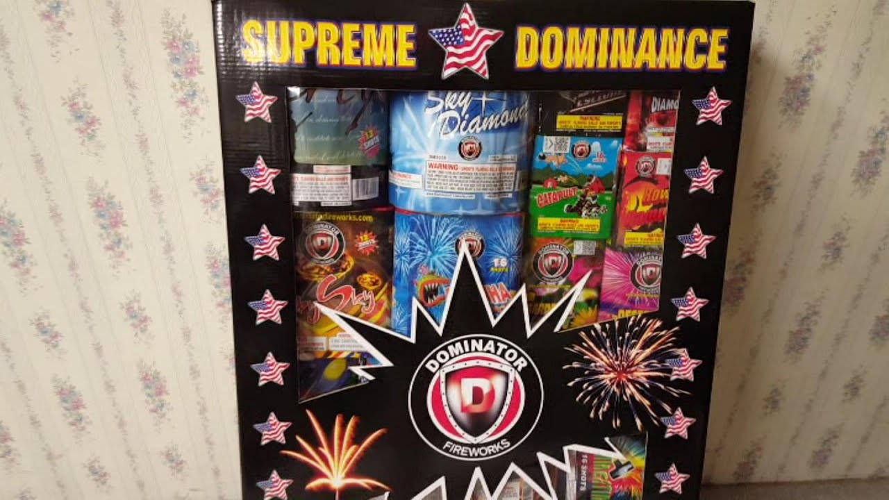 Fireworks Unboxing - Supreme Dominance Assortment (Dominator)