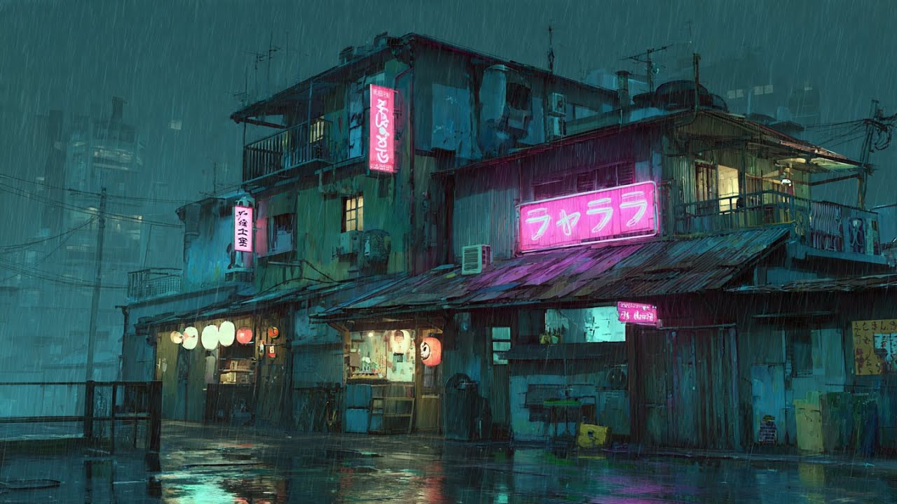 80’s Tokyo Nights 🌙 | Lofi Chillhop for Study & Relax