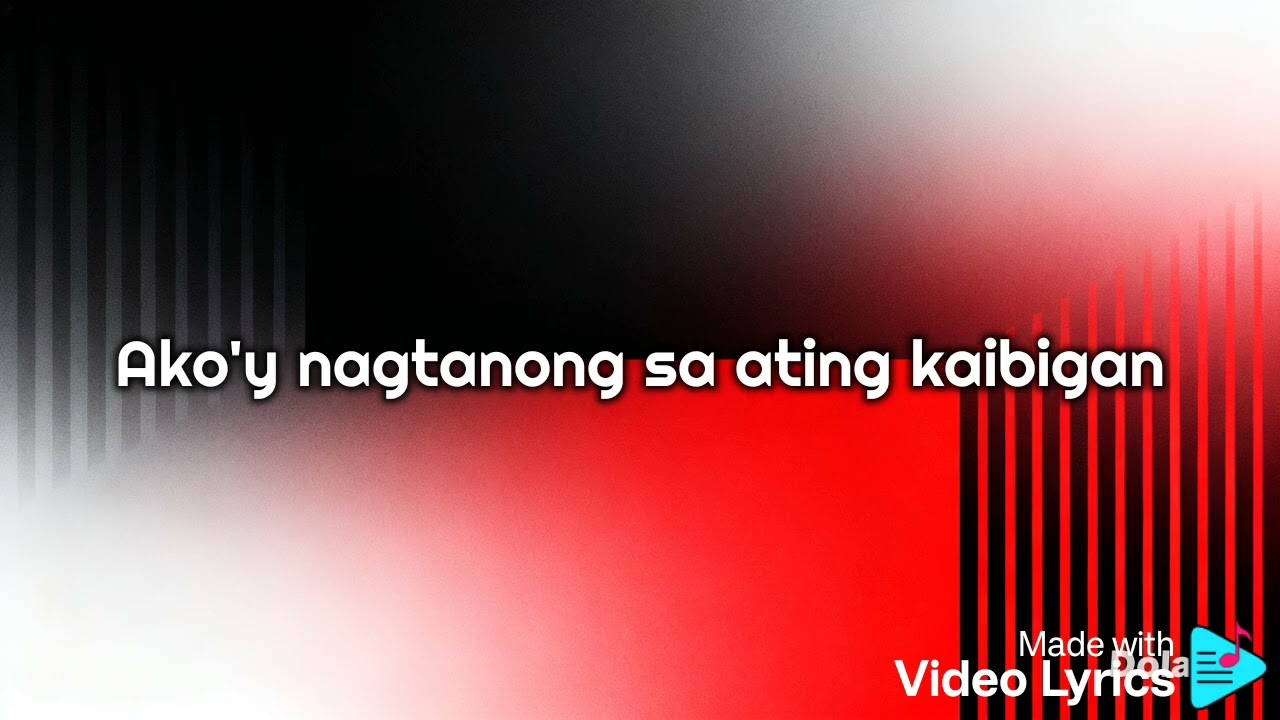 Bakit Naman Ganoon? (The Benie John Rye Tadeo Song) - Chirovin Hibay (Official Lyric Video)