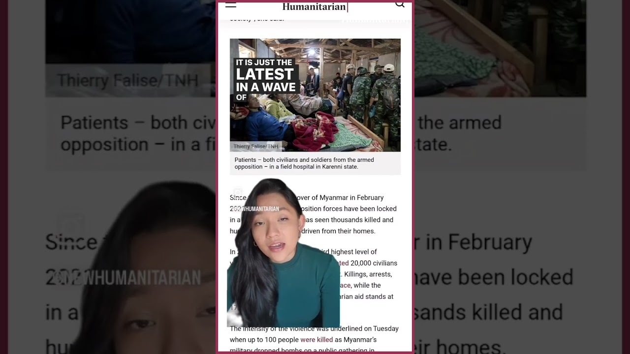 Massacre in Myanmar