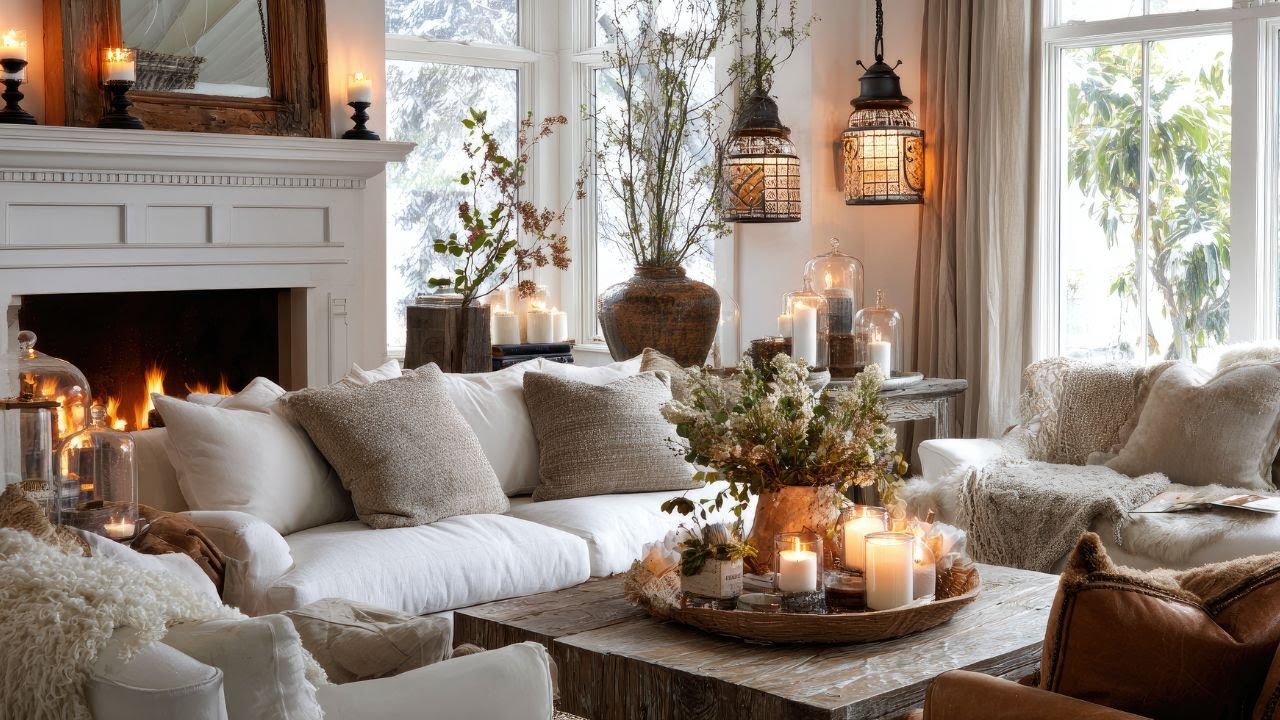 The Secret Behind Timeless Winter Decor in Beautiful Traditional Homes
