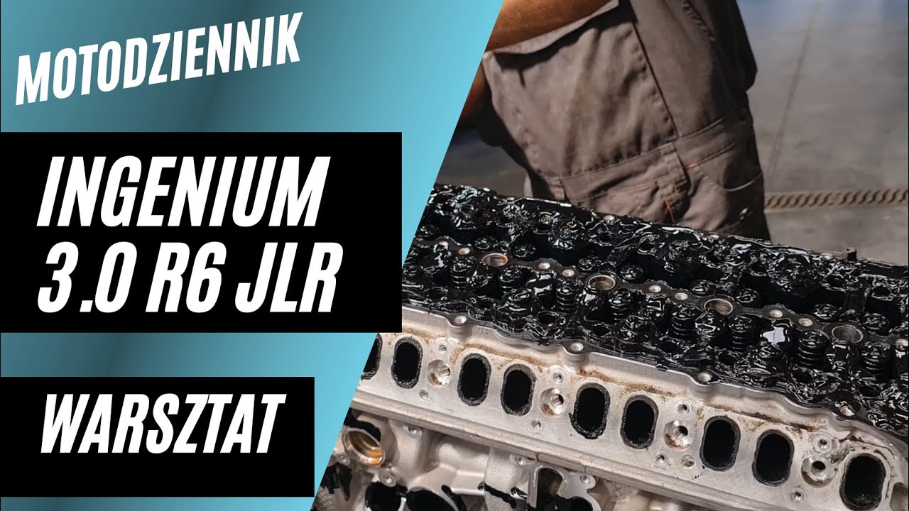 Motodziennik Warsztat: Nowy silnik Jaguar/Land Rover 3.0D Ingenium. Składamy po naprawie