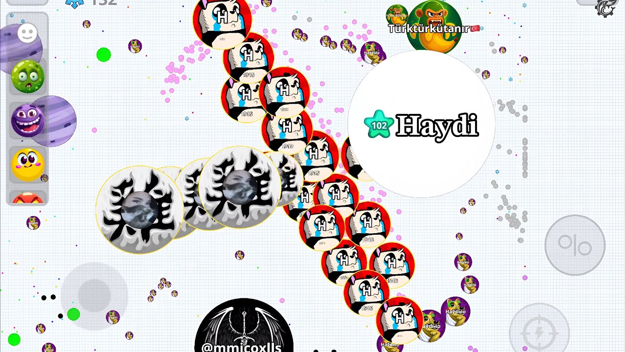 INFINITY ♾️ CANOONS 🔥 ( AGARIO MOBILE )