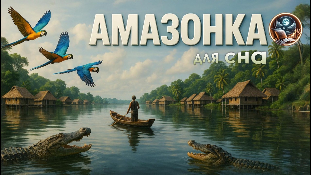 ЛЕКЦИЯ ДЛЯ СНА🌙 Амазонка - река, что кормит континент