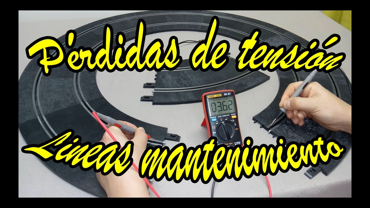 Slot  - pérdidas de tensión y lineas de mantenimiento