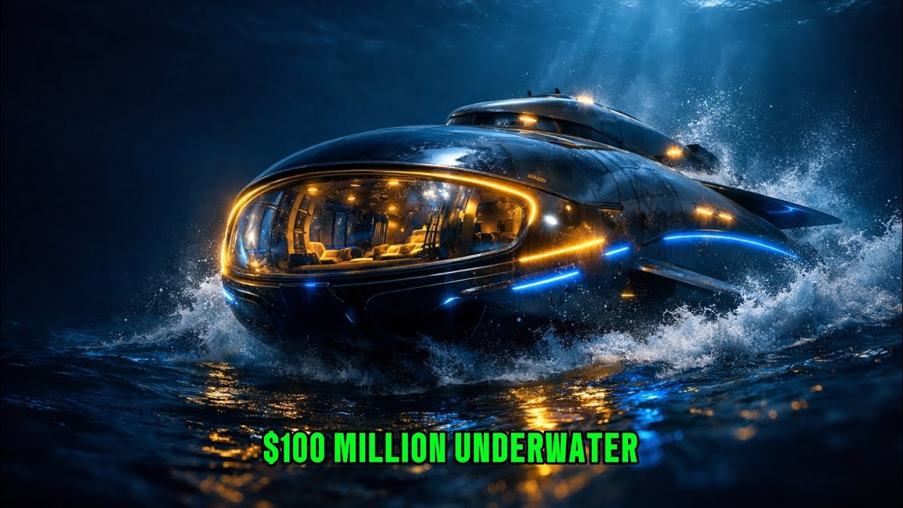 Inside a $100 Million Luxury Submarine | Abyssal Luxor-12 Review