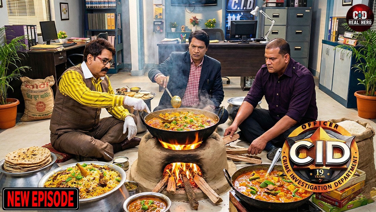 CID ​​टीम ने ऑफिस में चूल्हे पर खाना बनाया | CID | सी.आई.डी. | Latest Episode