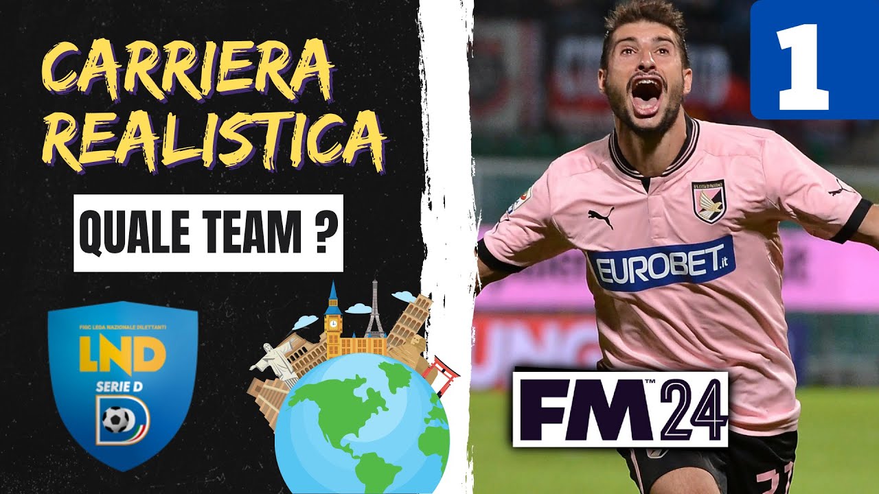 DISOCCUPATO E SENZA PATENTINO SU FM24 - QUALE TEAM ? | CARRIERA REALISTICA #1 FOOTBALL MANAGER 2024