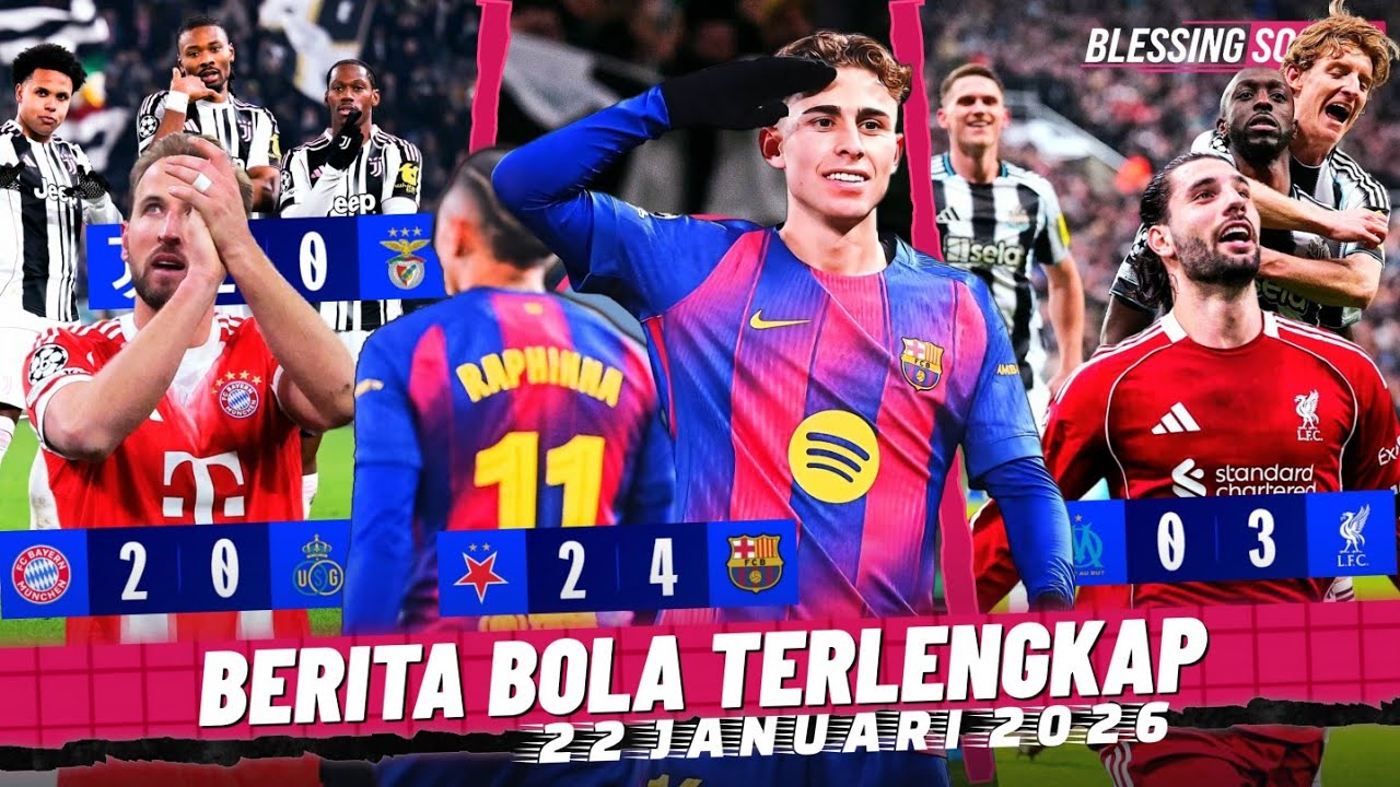 Fermin ON Fire! Barca COMEBACK 👊 Liverpool, Newcastle, Chelsea KOMPAK Menang 👌 Harry GENDONG Bayern