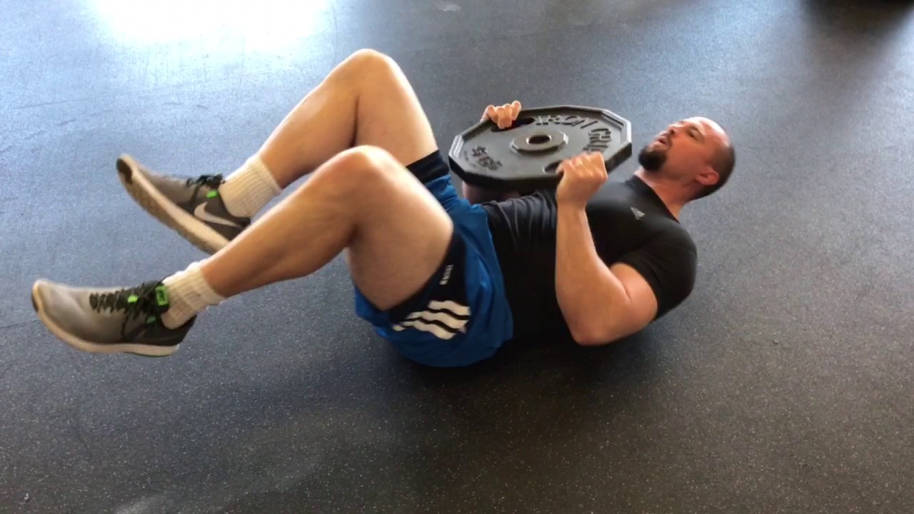 Back Walks With 45 lbs Plate