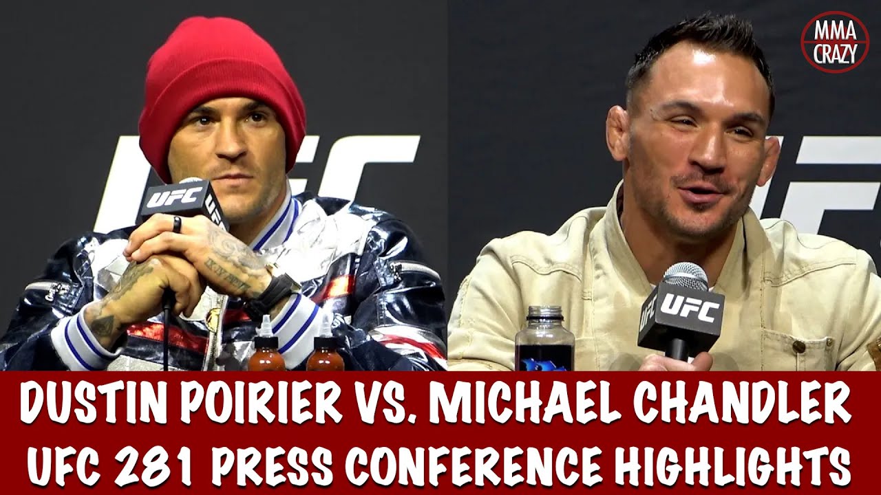 UFC 281: Dustin Poirier & Michael Chandler Pre Fight Press conference Highlights