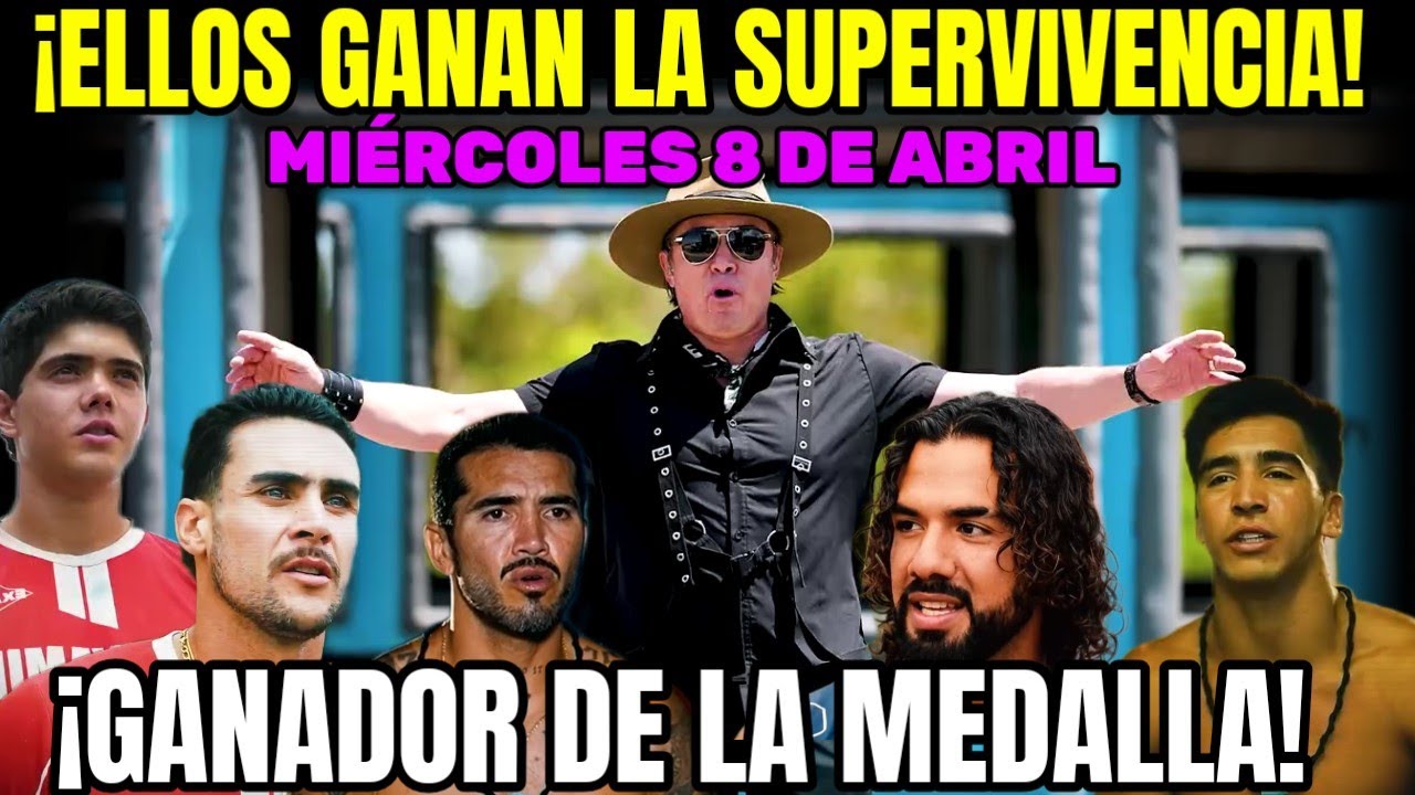 AVANCE MI&Eacute;RCOLES 8💥 ELLOS GANAN LA SUPERVIVENCIA Y MEDALLA VARONIL EXATL&Oacute;N M&Eacute;XICO #exatl&oacute;n 