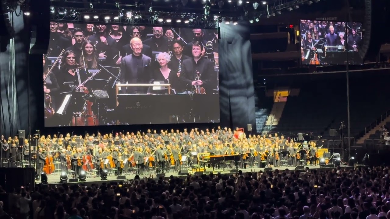 ashitaka and san (princess mononoke) — joe hisaishi @ madison square garden | 240713 [PXT]