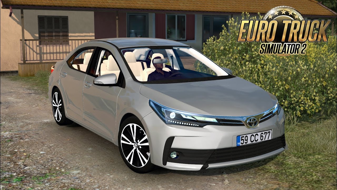 ETS2 Toyota Corolla Test Drive (Euro Truck Simulator 2)