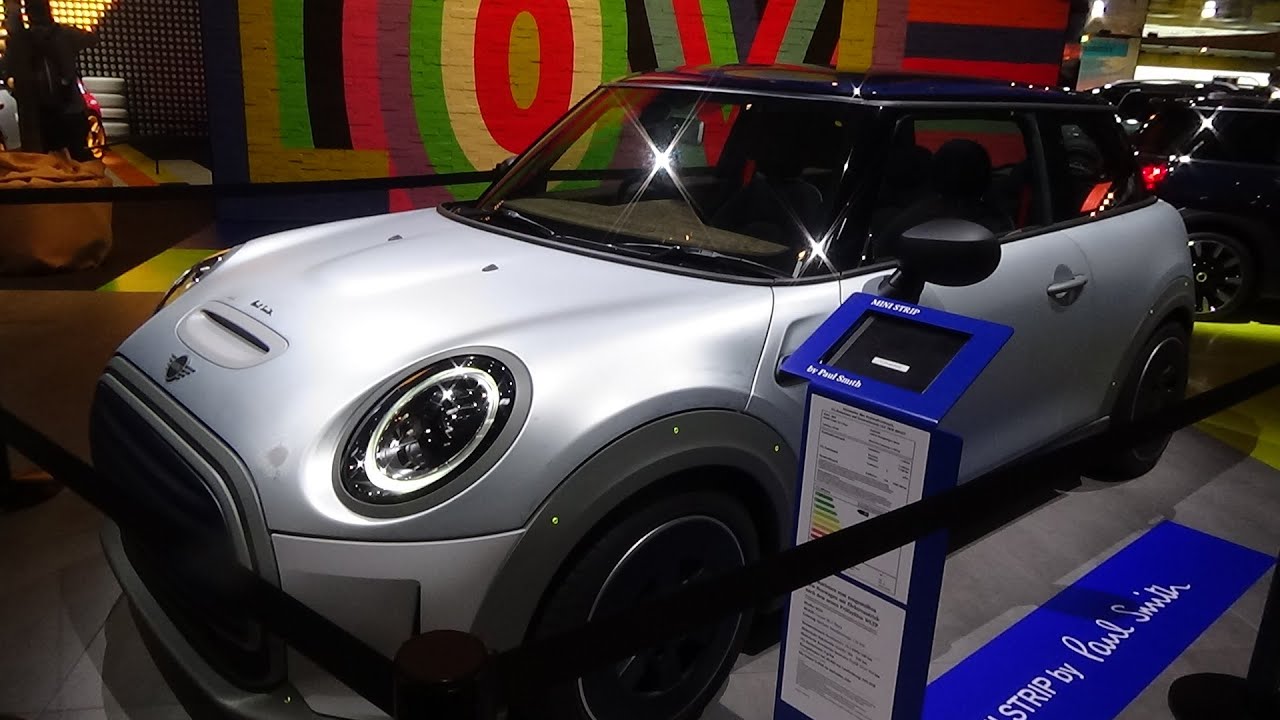 2022 MINI Cooper SE Strip by Paul Smith &ndash; Exterior and Interior &ndash; IAA M&uuml;nchen 2021