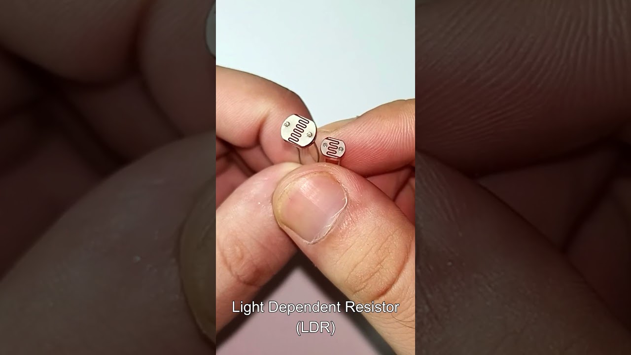 Light Dependent Resistor (LDR) | Showrob Electronics Project | 2023