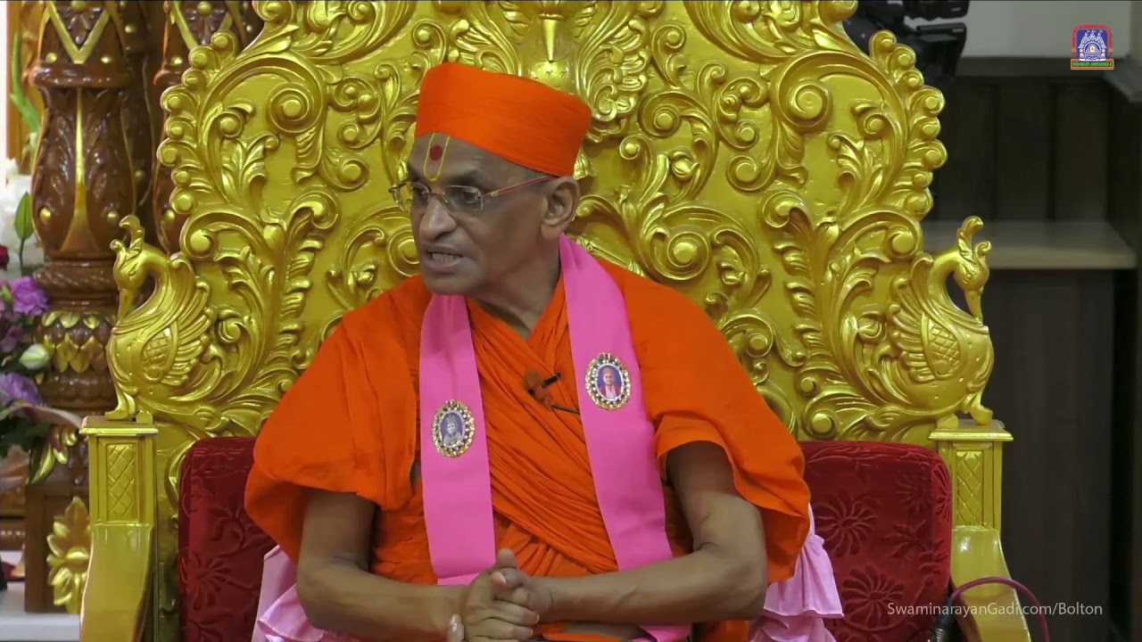 Acharya Swamishree Maharaj's Divine Ashirwad