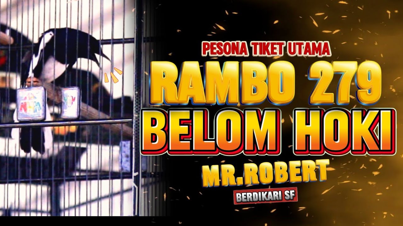 PESONA TIKET UTAMA KACER🔸ANNIVERSARY KAK 11 TH🔸RAMBO BELOM HOKI🔸MR.ROBERT BERDIKARI SF