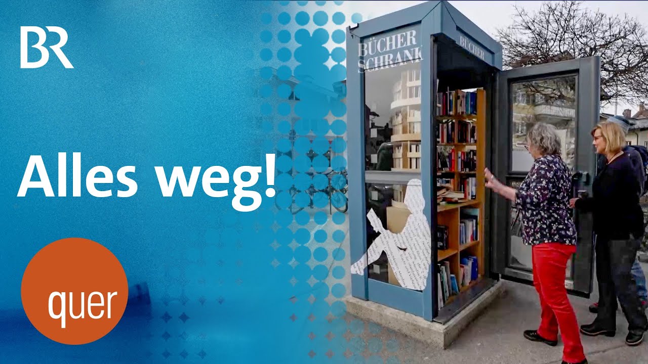 Bücherschränke geplündert – Ist Teilen noch möglich? | quer vom BR