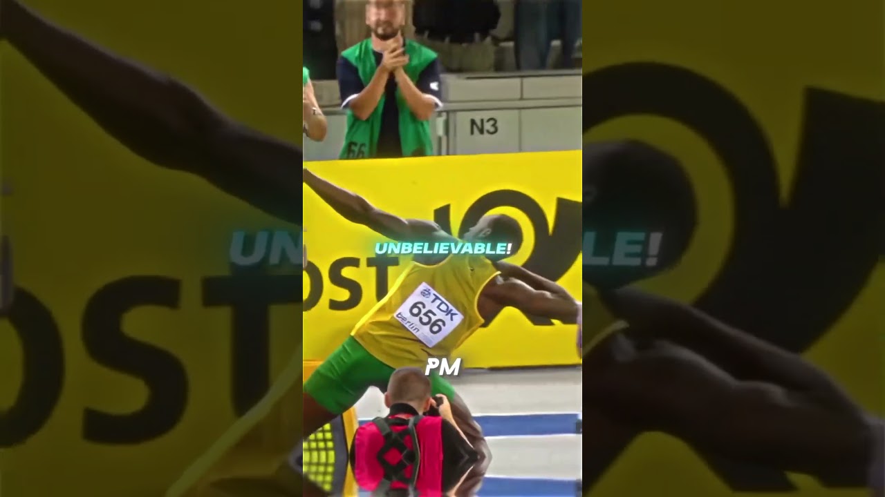 The Day Usain Bolt MADE HISTORY And Set The 100m WORLD RECORD🥶🐐