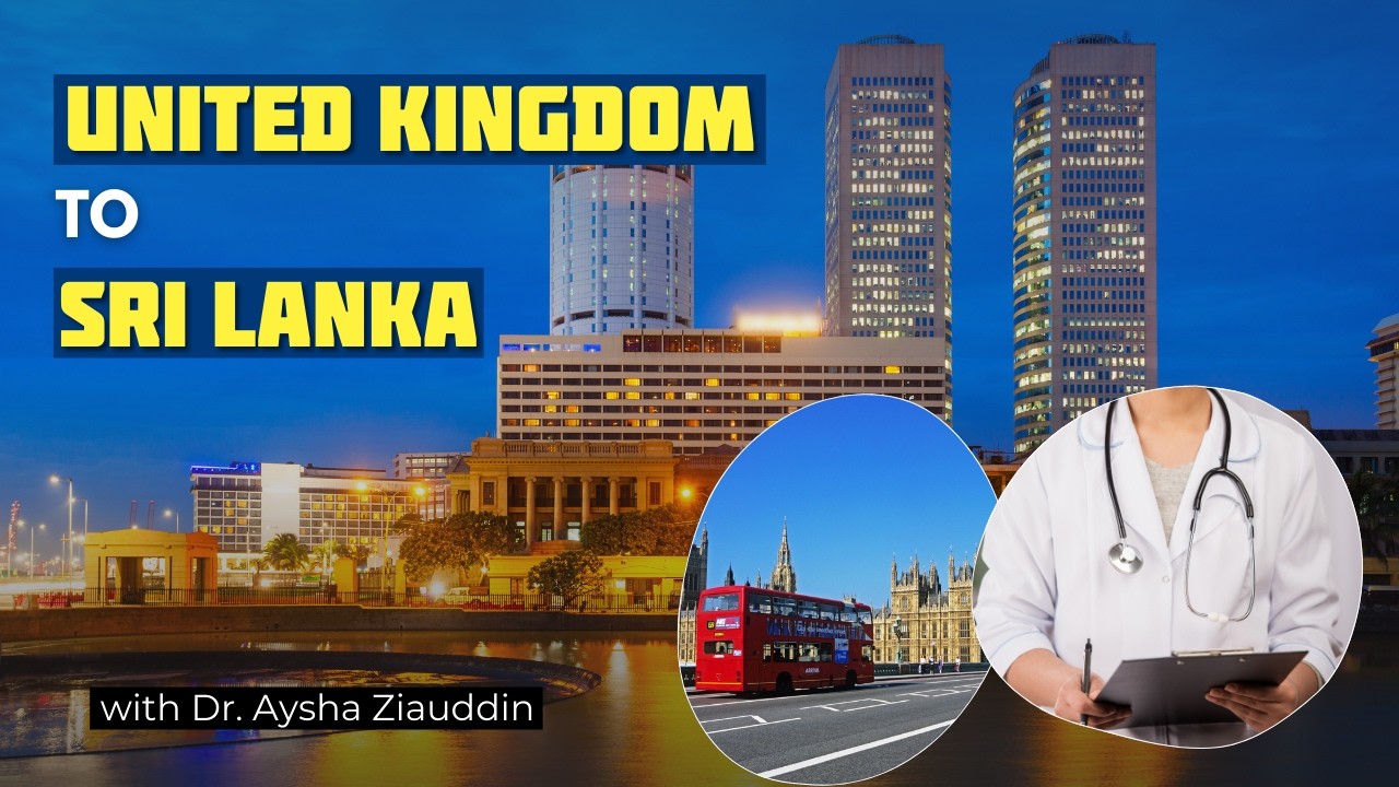 Dr Aysha's story of moving back to Sri Lanka from the UK - Life in Colombo
