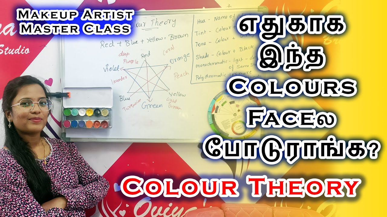 Colour Theory in தமிழ் | Professional Makeup Artist | Master Class | Oviya's Bridal Studio