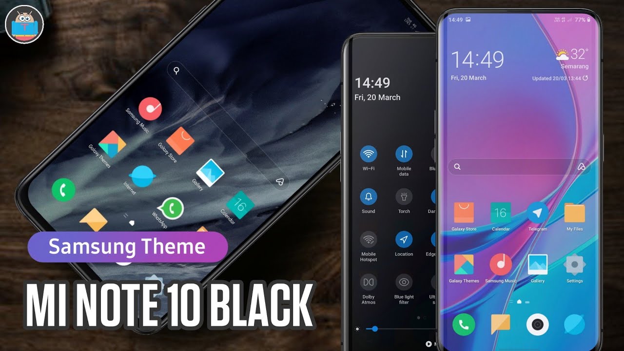 Mi Note 10 Theme For Samsung | Hex Installer Setup