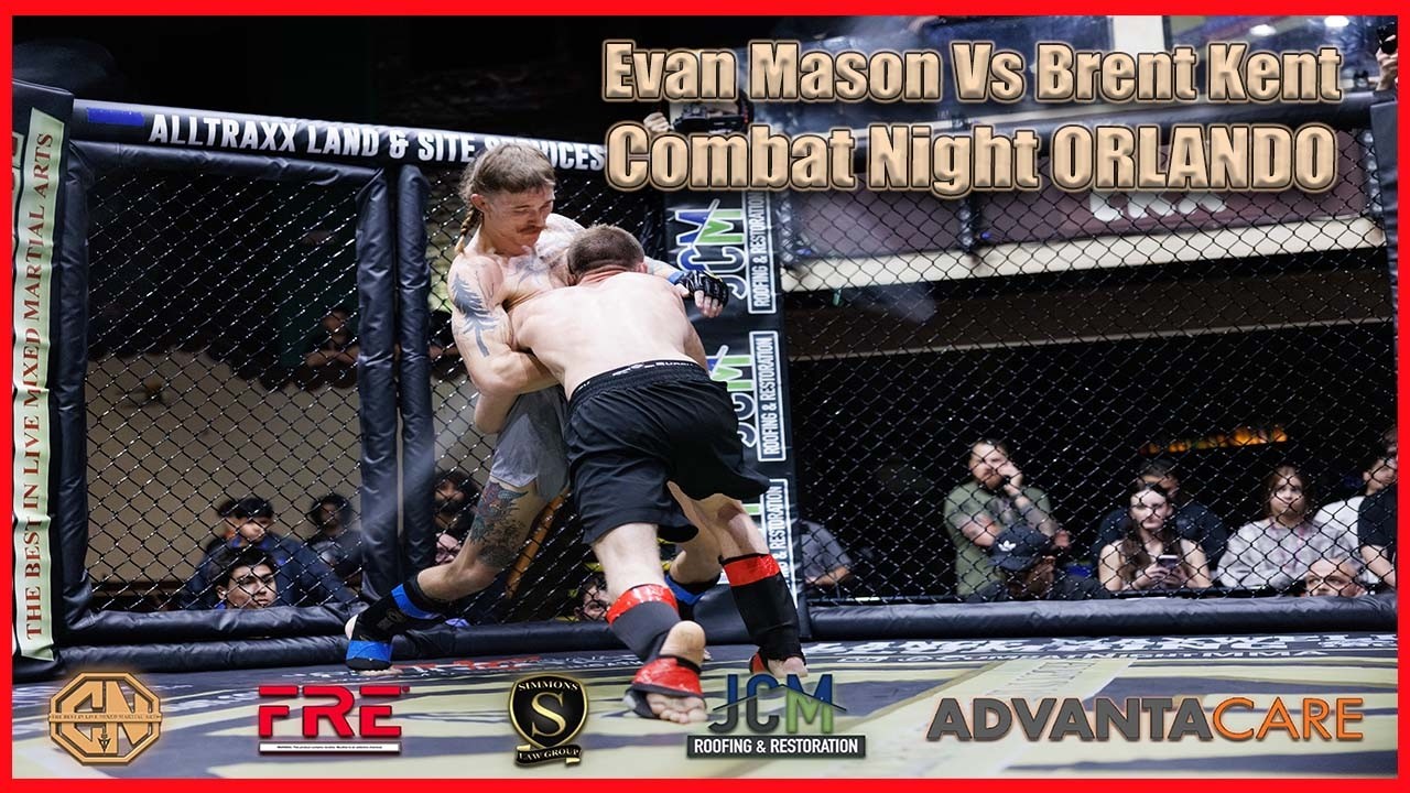Combat Night - Orlando - Evan Mason Vs Brent Kent