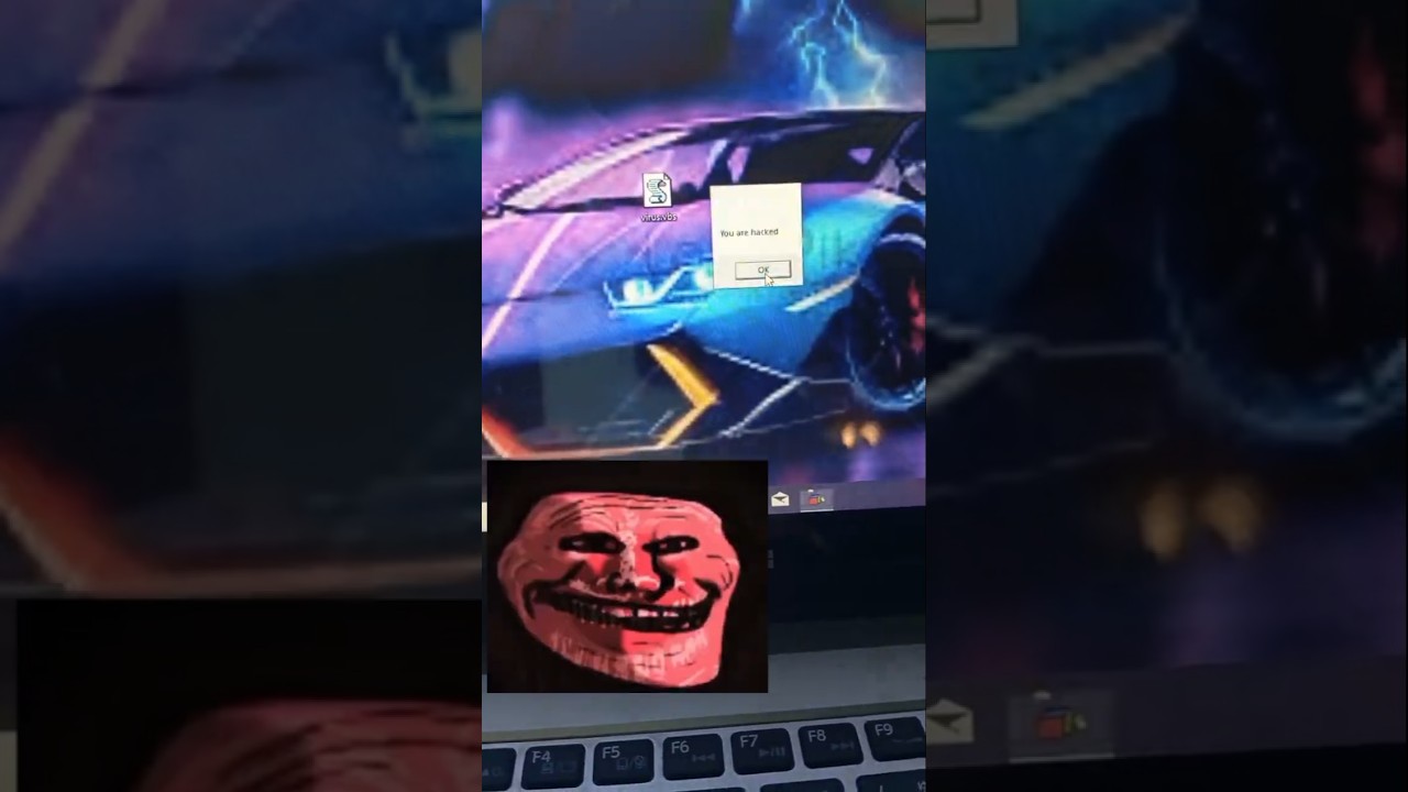 Create a Harmless Prank Virus in 14 Seconds! 🖥️💥 (Notepad Trick)part 1#computer #shorts