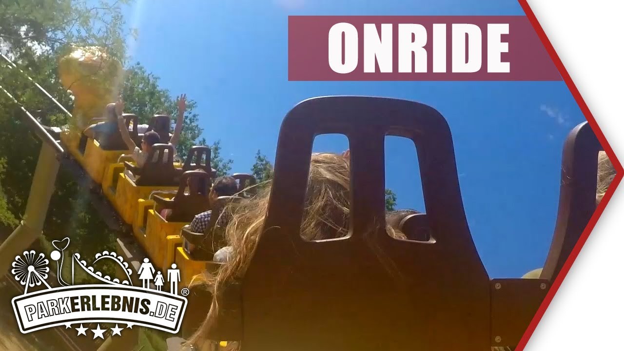 Parc du Petit Prince Achterbahn Le Serpent - Mitfahr-Video (POV OnRide)