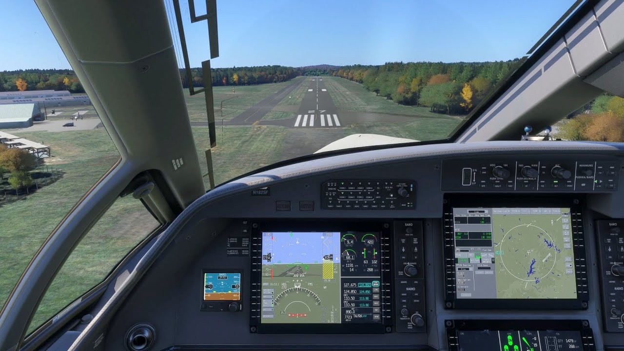 Landing a Pilatus PC-12 NGX in Chapel Hill: MSFS 2024