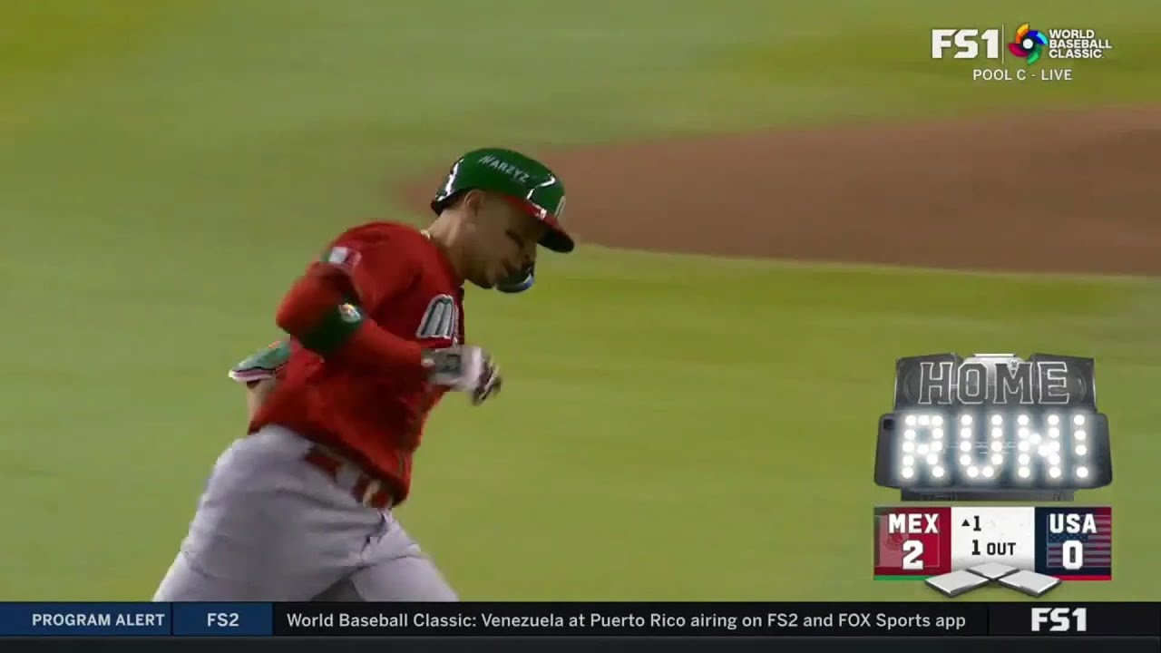 Joey Meneses Back-to-Back Home Runs for Team Mexico + 5 RBI! 🇲🇽 WBC Mexico Vs. USA - 3/12/23