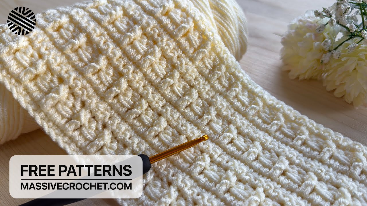 Get Hooked on This JAW-DROPPING Crochet Pattern for Beginners. 😍 UNIQUE Crochet Stitch for Blanket