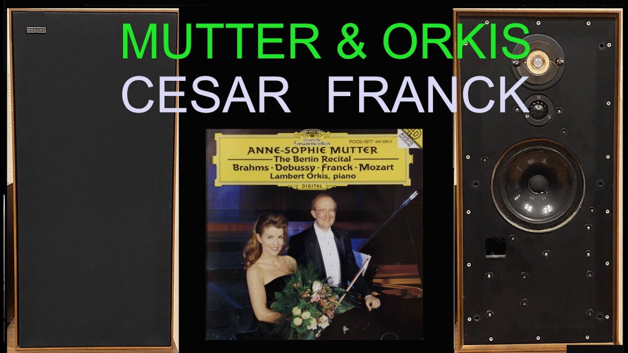 Rogers　Export Monitor　ムター＆オルキス　シーザーフランク　ヴァイオリンソナタ