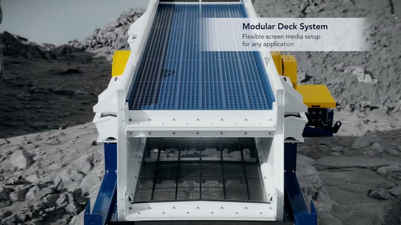 Niagara F-Class | Eccentric Vibrating Screen for Mining & Aggregates I NO Vibrations